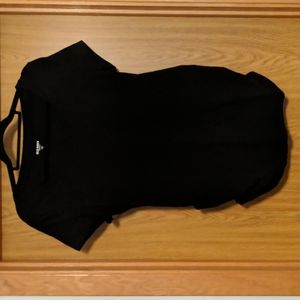 Fitted black maternity Tshirt